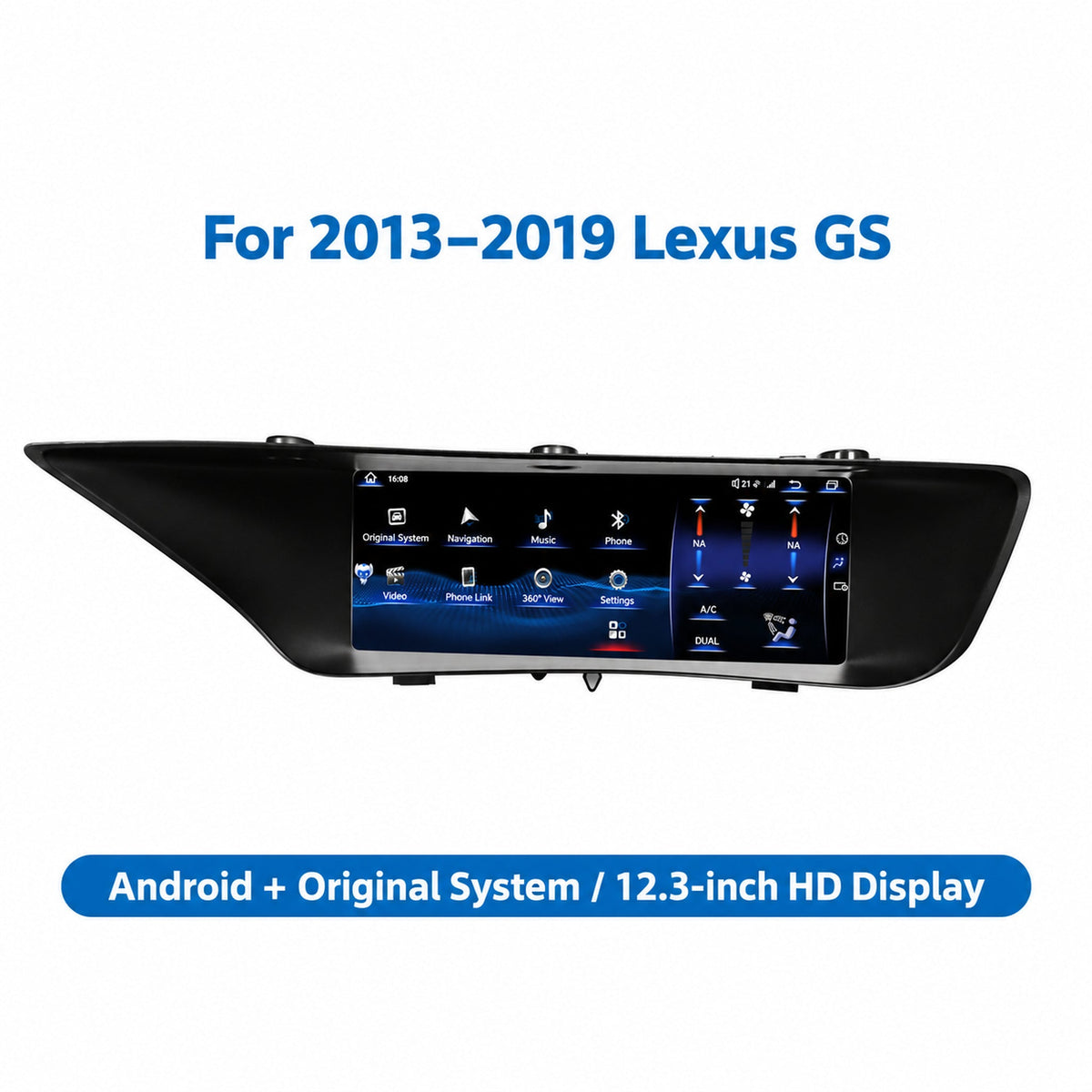 Product image with English text