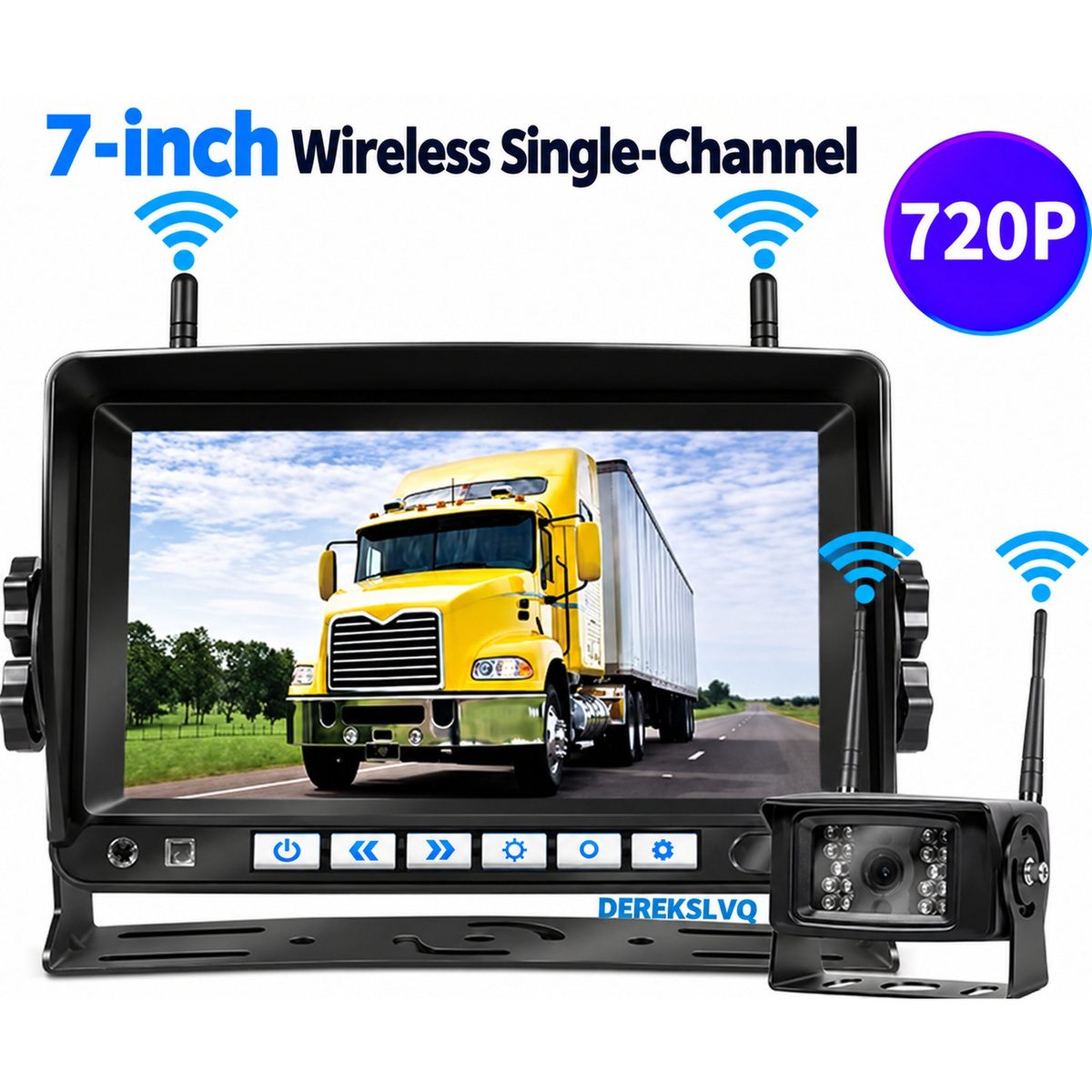Product image with English text