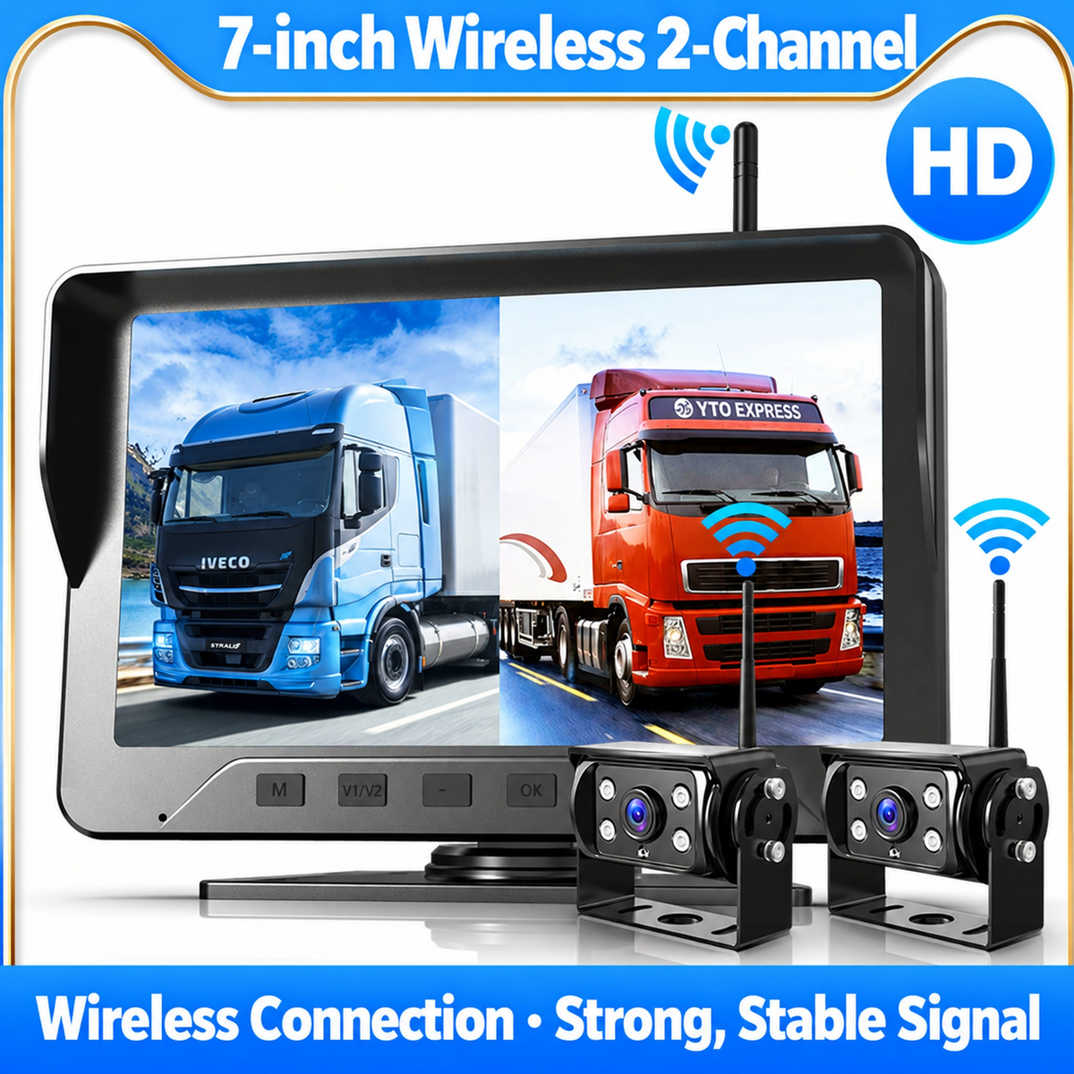 Product image with English text